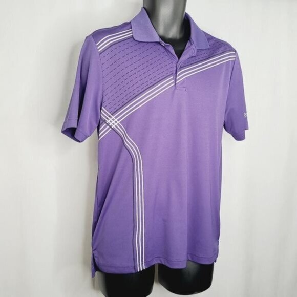 Izod Asymmetrical Striped Xtreme Function Polo - Picture 3 of 7